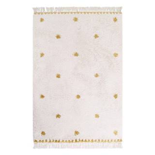 Nattiot Béžovo-žltý koberec  Wooly, 120 x 170 cm, značky Nattiot