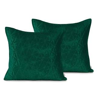 AmeliaHome Súprava 2 zelených obliečok na vankúš  Laila, 45 × 45 cm, značky AmeliaHome