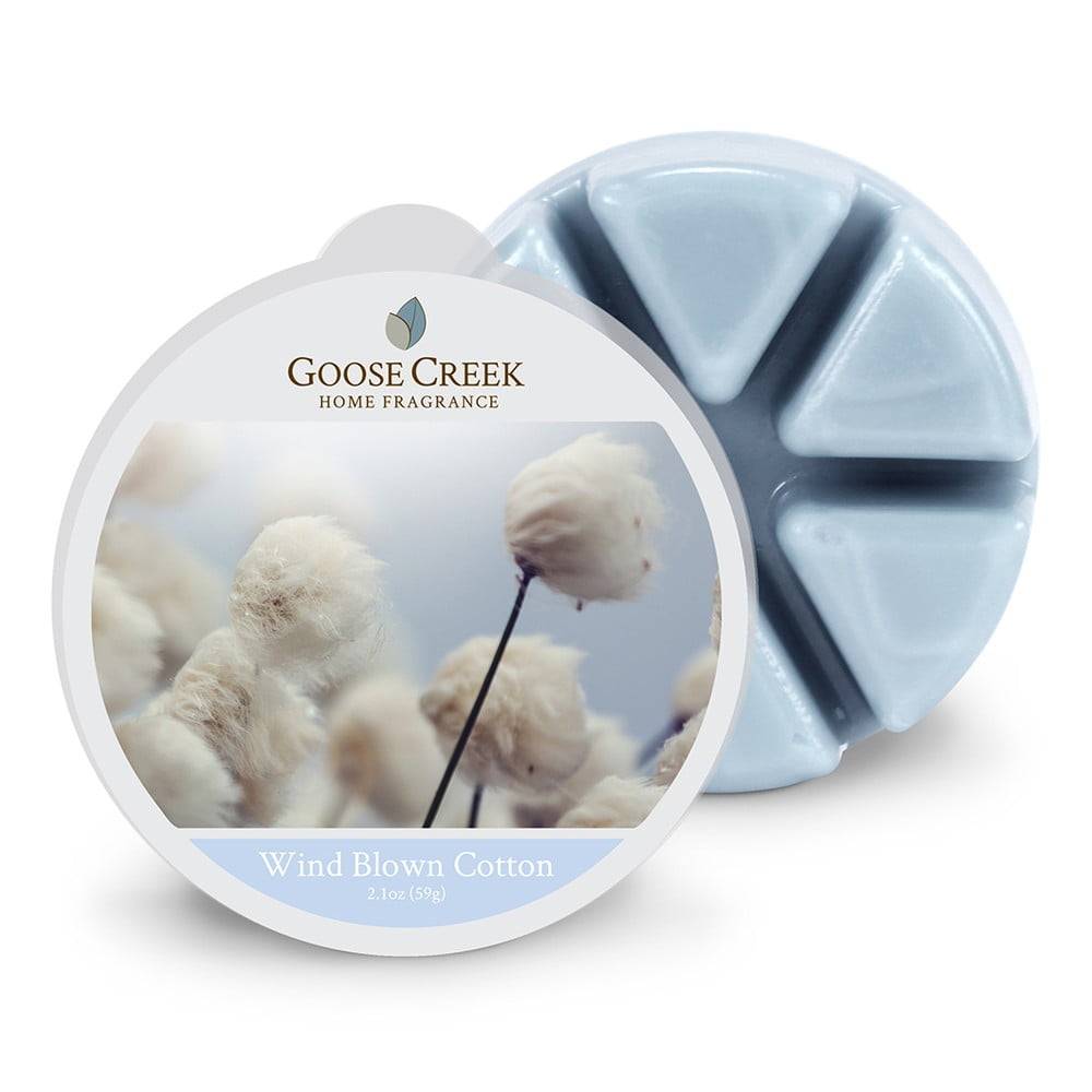 Goose Creek Vonný vosk do arómolampy  Vetrom vyfúkaná bavlna, 65 hodín horenia, značky Goose Creek