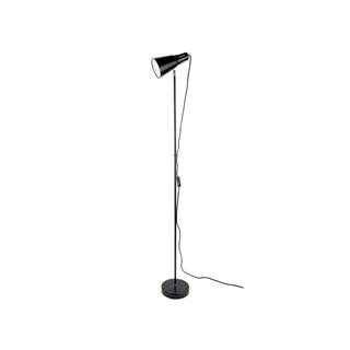 Leitmotiv Čierna stojacia lampa  Mini Cone, výška 147,5 cm, značky Leitmotiv
