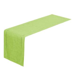 Unimasa Limetkovo-zelený behúň na stôl Casa Selección, 150 x 41 cm, značky Unimasa