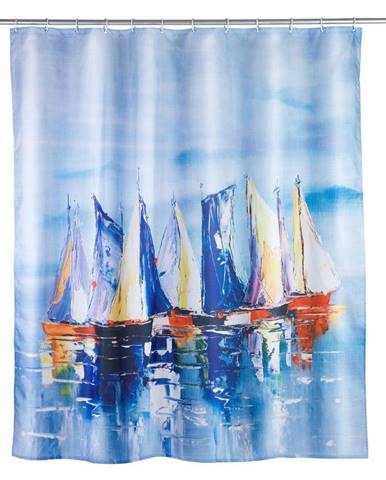 Sprchový záves Wenko Sailing, 180 × 200 cm
