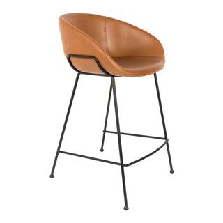 Zuiver Sada 2 hnedých barových stoličiek  Feston, výška sedu 65 cm, značky Zuiver