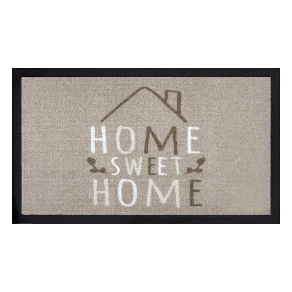 Hanse Home Béžová rohožka  Home Sweet Home, 45 x 75 cm, značky Hanse Home