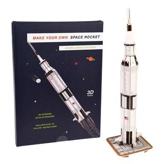 Rex London 3D puzzle vesmírnej rakety  Space Rocket, značky Rex London