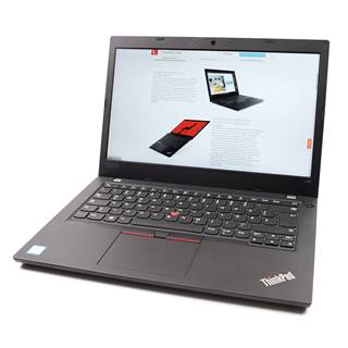 Lenovo ThinkPad L480; Core i3 8130U 2.3GHz/8GB RAM/256GB SSD PCIe/batteryCARE