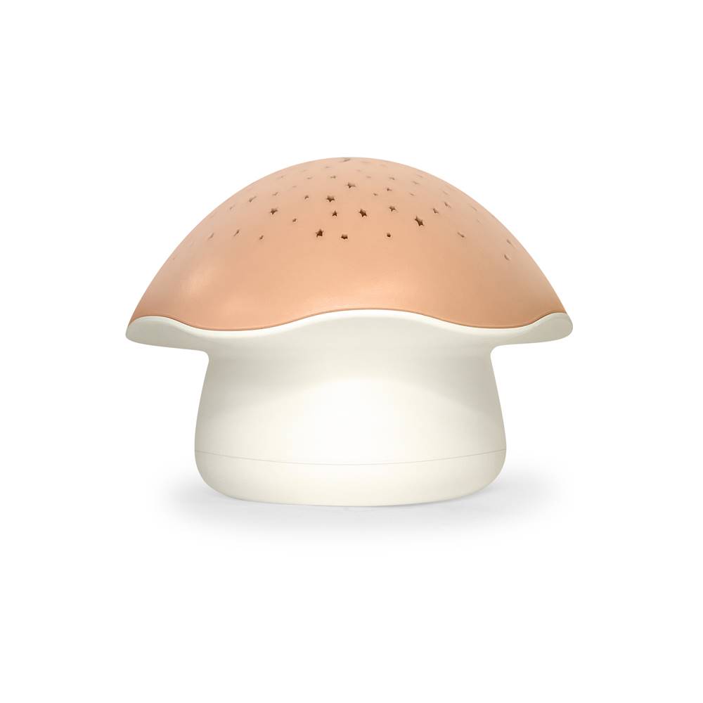 PABOBO  Projektor nočnej oblohy s bielym šumom a senzorom plaču Star Mushroom Pink, značky PABOBO