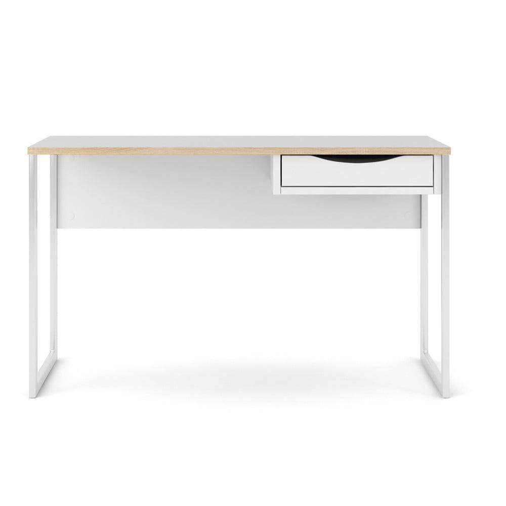 Tvilum Biely pracovný stôl  Function Plus, 130 x 48 cm, značky Tvilum