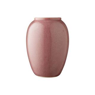 Ružová kameninová váza Bitz Pottery