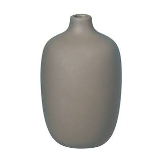 Blomus Sivá keramická váza  Ceola, výška 12 cm, značky Blomus