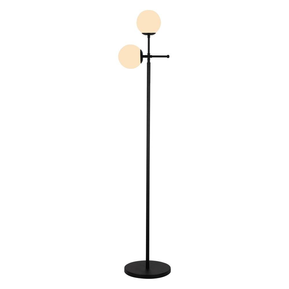 Squid Lighting Čierna stojacia lampa  Kruva, výška 174 cm, značky Squid Lighting
