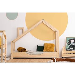 Adeko Domčeková posteľ z borovicového dreva  Luna Bek, 90 x 200 cm, značky Adeko