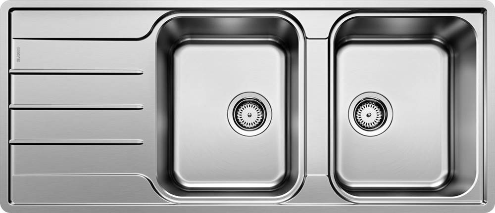 Blanco Sink  Lemis 8 S-IF brushed stainless steel, without eccentric, značky Blanco