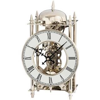 AMS  1184 stolné mechanické hodiny, 25 cm, značky AMS