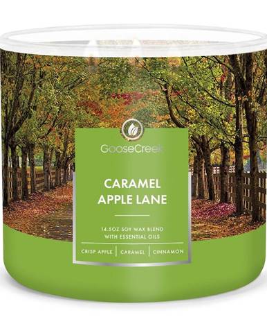Vonná sviečka Goose Creek Caramel Apple Lane, 35 h horenia