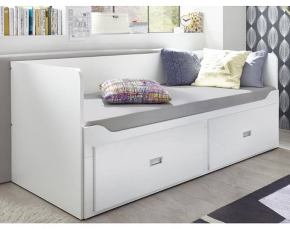 ASKO - NÁBYTOK Rozkladcia posteľ so zásuvkami Bergen 80x200 cm, značky ASKO - NÁBYTOK