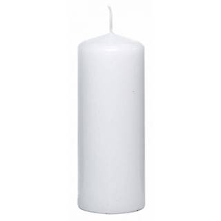 ASKO - NÁBYTOK Valcová sviečka biela, 15 cm, značky ASKO - NÁBYTOK