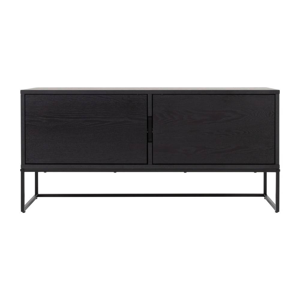 Tenzo Čierny TV stolík  Lipp, 118 x 57 cm, značky Tenzo