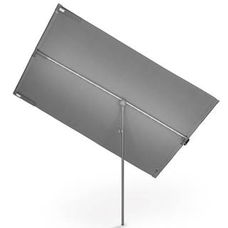 Blumfeldt  Bayonne, slnečník 130 x 180 cm, polyester, UV 50, solárny panel, LED osvetlenie, značky Blumfeldt
