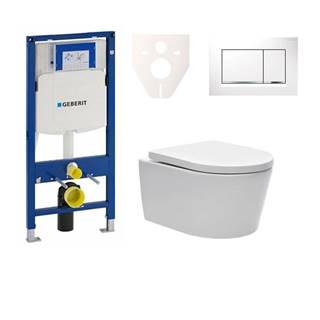 SAT Závesný WC set  Brevis do ľahkých stien / predstenová, značky SAT