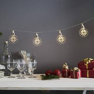 Vianočná svetelná reťaz 180 cm Ornament - Star Trading