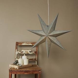 Star Trading Zelená vianočná svetelná dekorácia ø 60 cm Cotton - , značky Star Trading