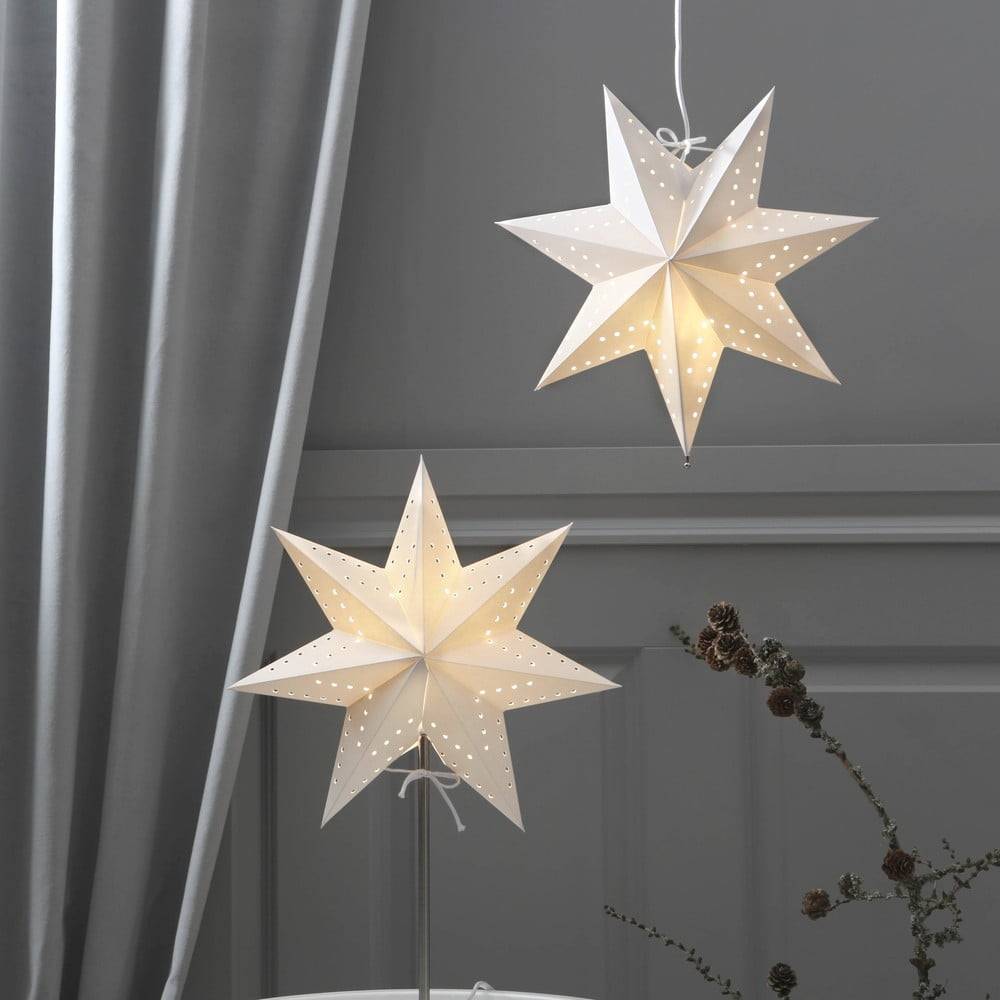 Star Trading Biela vianočná svetelná dekorácia Bobo - , značky Star Trading