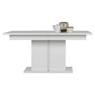 Sconto Jedálenský stôl IVONA biela, rozkladací 160-200 cm, značky Sconto