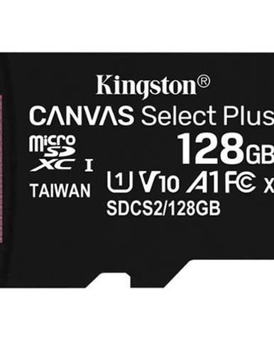 microSDXC 128GB Kingston Canvas Select + w/a