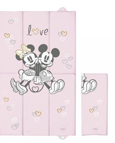 CEBA Podložka prebaľovacia cestovná (50x80) Disney Minnie & Mickey Pink