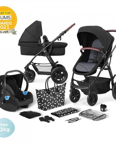 KINDERKRAFT Kočík kombinovaný Xmoov 3v1 Black, Premium