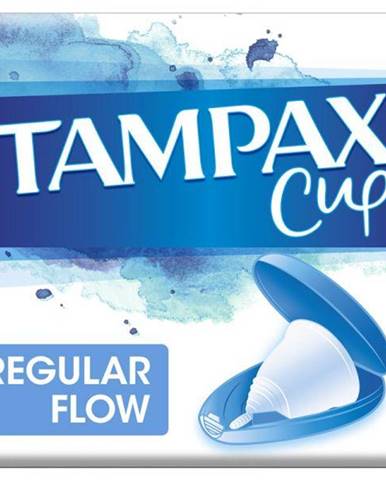 TAMPAX Menštruačný kalíšok Regular Flow 1 ks