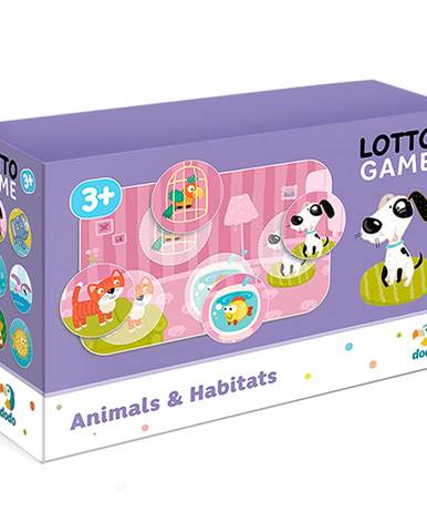 DODO Lotto hra Zvieratá a prostredie Vek: 4+