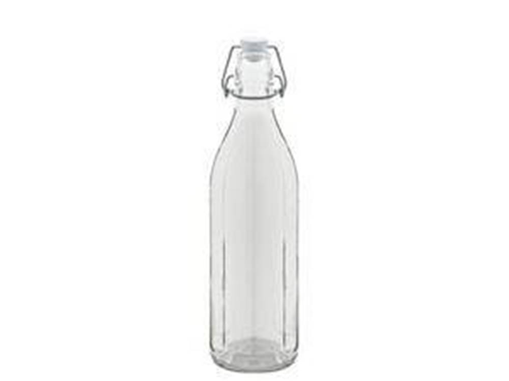 Kinekus Sklenená fľaša 0,75 L, s patentným uzáverom, okrúhla, značky Kinekus