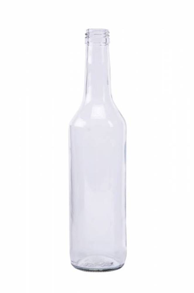 Kinekus Fľaša na alkohol, sklenená, objem 500ml, SPIRIT, biela, značky Kinekus