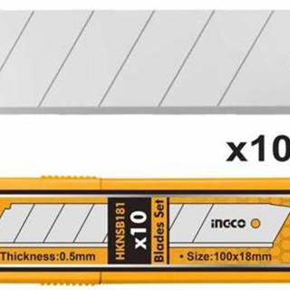 Čepeľ náhradná SK5 18x100mm INGCO sada 10ks