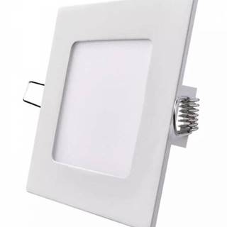 LED panel štvorcový vstavaný, 6W, biely, 12x12cm, teplá biela ZD2121