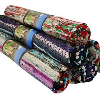Rohoz/koberec tkaný SOLEMAR 70x140cm, bavlna, farebný