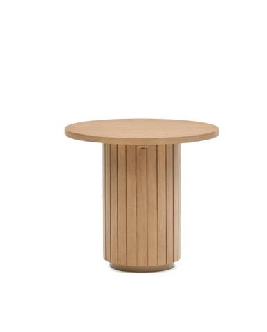 Okrúhly odkladací stolík z mangového dreva ø 60 cm Licia - Kave Home