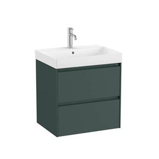Roca Kúpeľňová skrinka s umývadlom  ONA 60x64,5x46 cm zelená mat ONA602ZZM, značky Roca