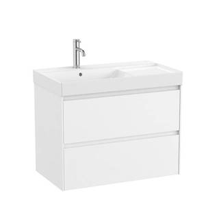 Roca Kúpeľňová skrinka s umývadlom  ONA 80x64,5x46 cm biela mat ONA802ZBML, značky Roca