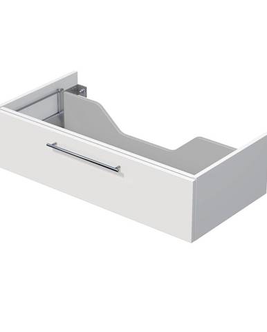 Kúpeľňová skrinka pod dosku s 1 zásuvkou Naturel Ratio 100x26x50 cm biela mat