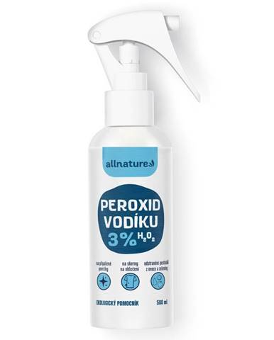 Allnature Peroxid vodíka 3% - 500 ml