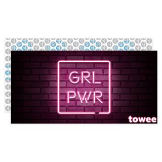 Towee  Rýchloschnúca osuška GIRL PWR, 80 x 160 cm, značky Towee