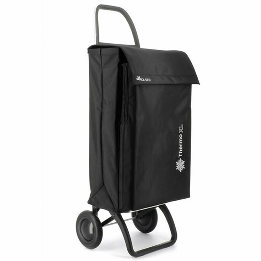 Rolser  Termo XL MF RG, čierna nákupná taška na kolieskach, značky Rolser