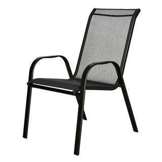 Sconto Záhradná stolička CORDOBA 1 antracit/čierna, značky Sconto