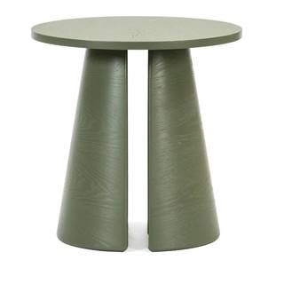 Teulat Zelený odkladací stolík  Cep, ø 50 cm, značky Teulat