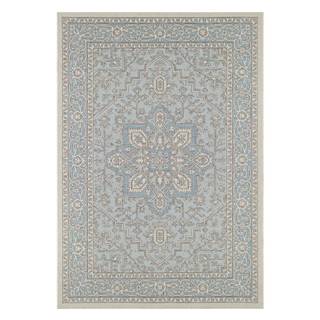 NORTHRUGS Modro-béžový vonkajší koberec  Anjara, 140 x 200 cm, značky NORTHRUGS