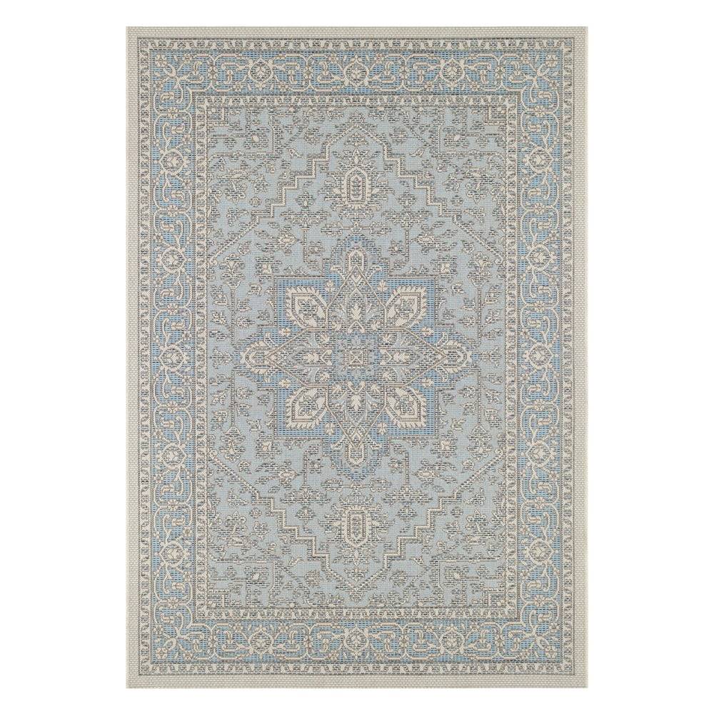 NORTHRUGS Modro-béžový vonkajší koberec  Anjara, 140 x 200 cm, značky NORTHRUGS