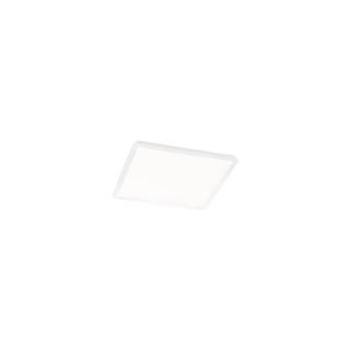 Biele štvorcové stropné LED svietidlo Trio Camillus, 30 x 30 cm